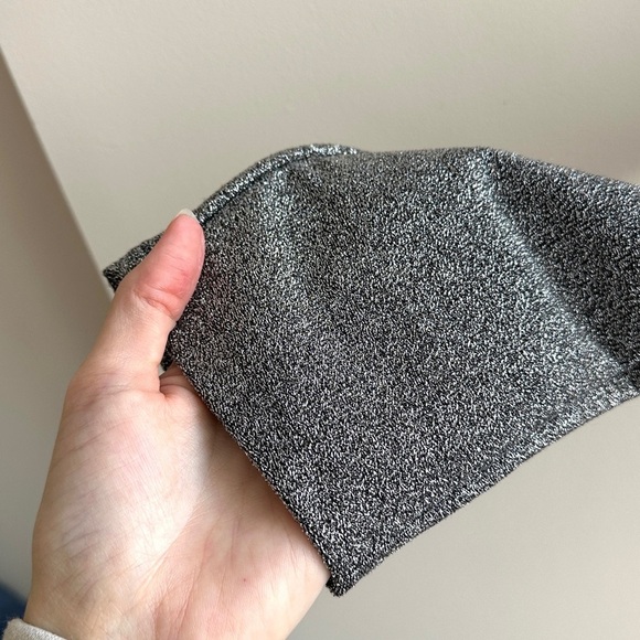 DIVIDED by H&M Women's Sparkly Metallic Skinny Pants, Size 10 - Picture 5 of 15